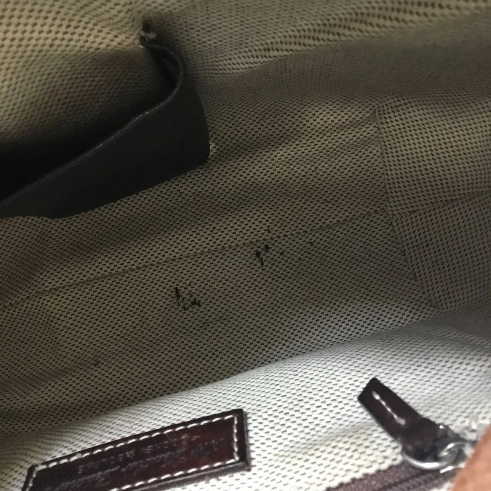 Dooney And Bourke Pebble Leather Medium Hobo Bag - Picture 15 of 16